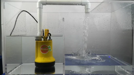 Drenaggio dell'acqua residua a basso livello da 1 mm Piscina Serbatoio di acqua Stagno per pesci Sotterraneo Piccola pompa di aspirazione dell'acqua centrifuga sommergibile elettrica in plastica